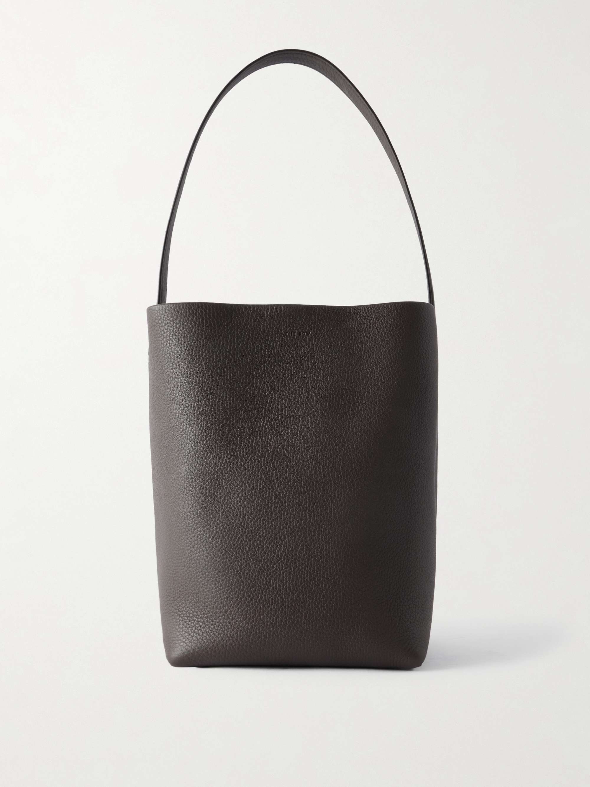 THE ROW N/S Park medium textured-leather tote