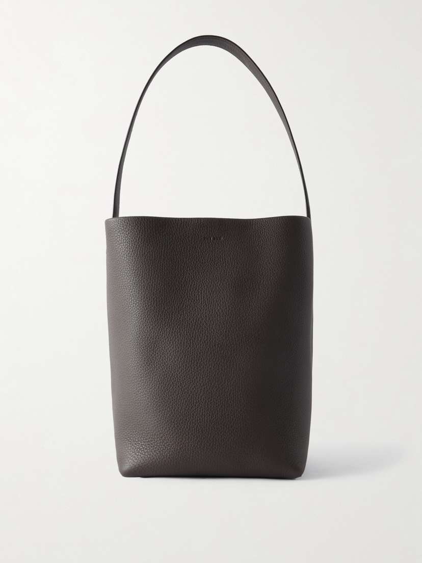 The Row N/s Park Medium Textured-leather Tote