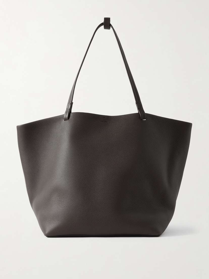 The Row Park Xl Textured-leather Tote