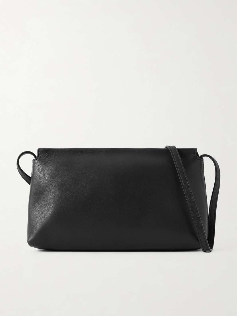 The Row Rene Textured-leather Shoulder Bag