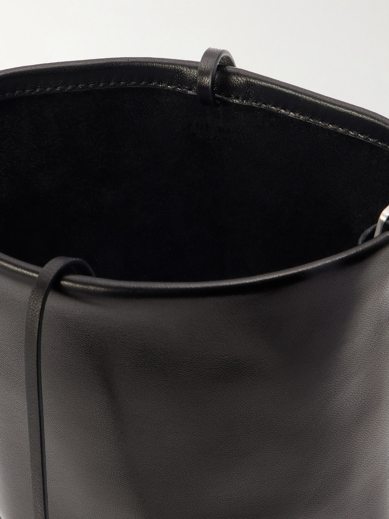N/S Park Textured-Leather Shoulder Bag