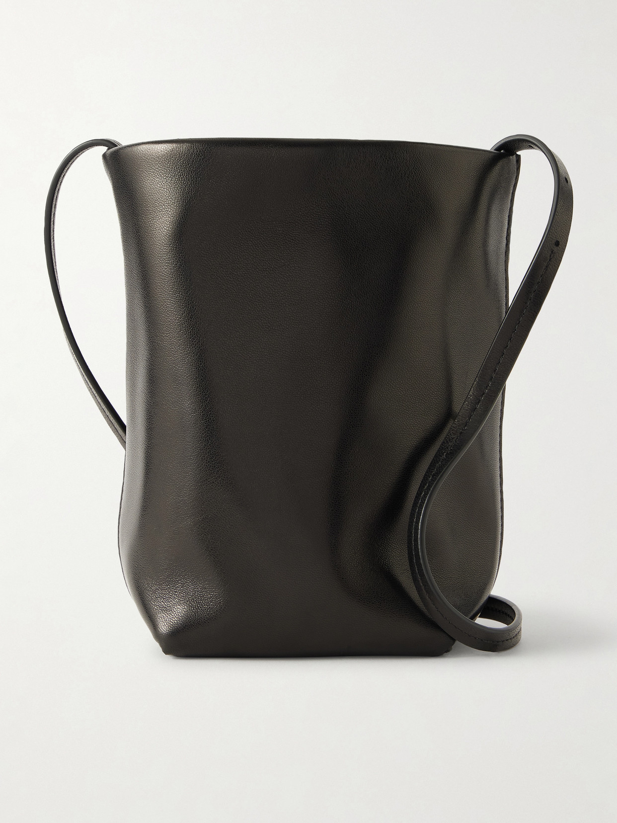 N/S Park Textured Leather Shoulder Bag | 더로우 | FETCHING