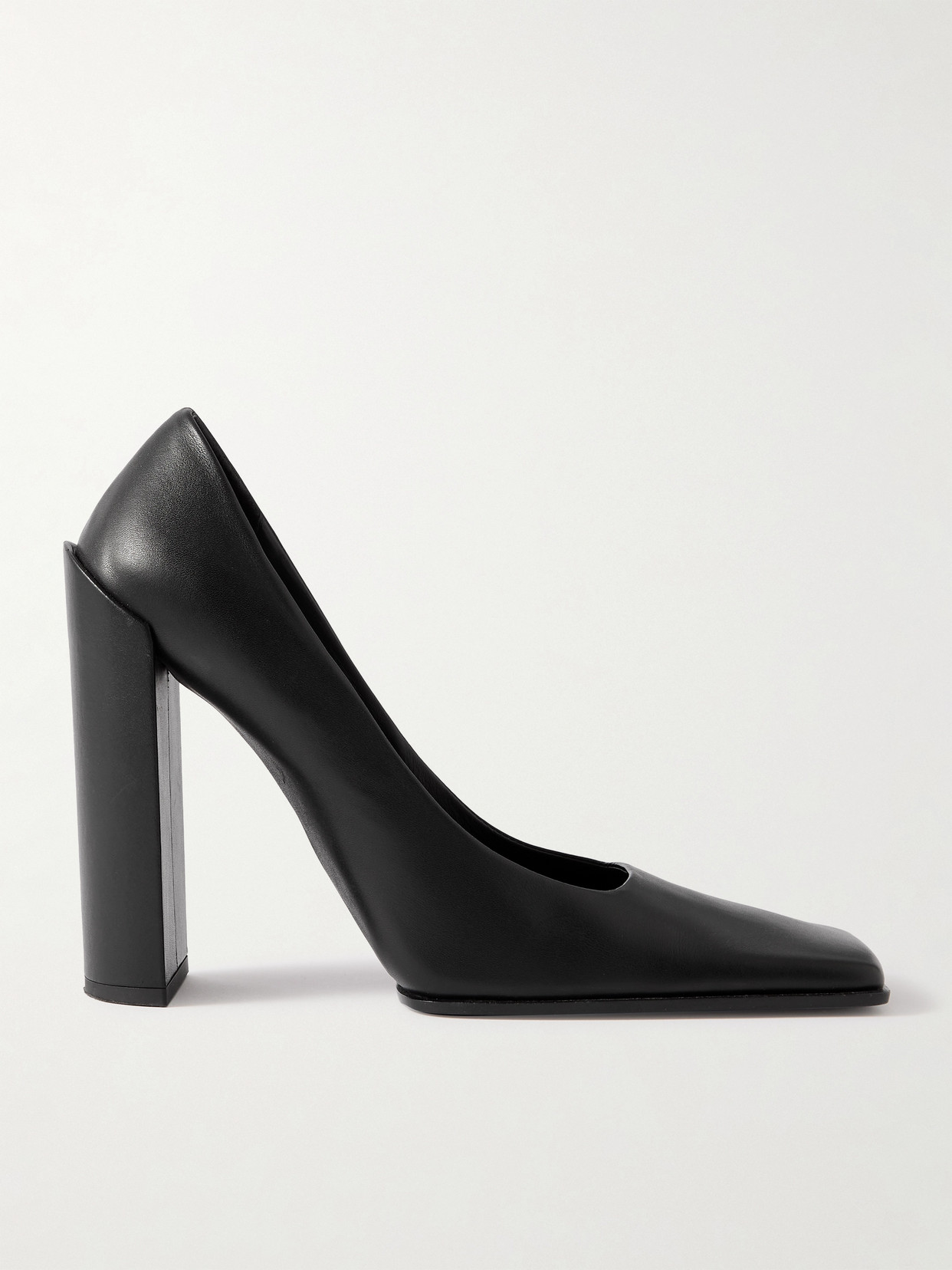Alaïa Square 90 Leather Pumps In Black