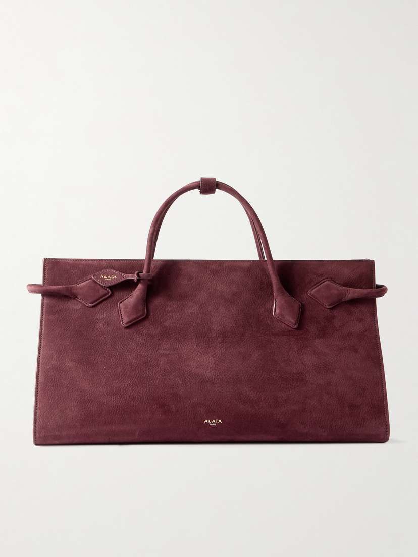 Alaïa — East West nubuck tote