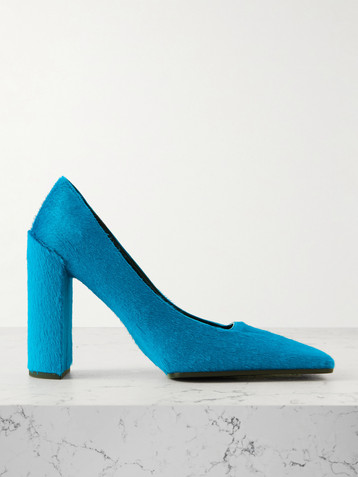 Alaïa 90 calf hair pumps