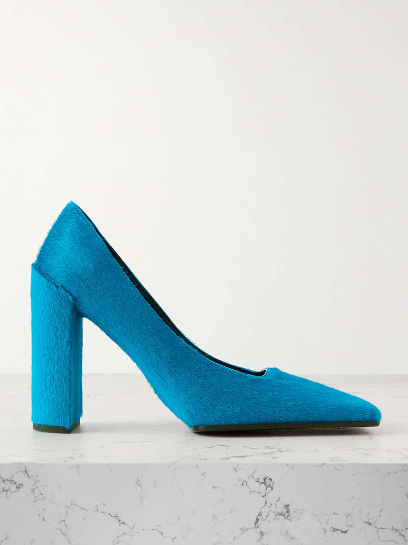 Alaïa 90 Calf Hair Pumps