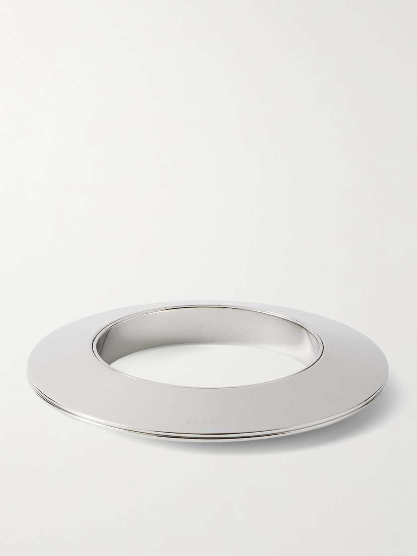Alaïa — Blade silver-tone bangle