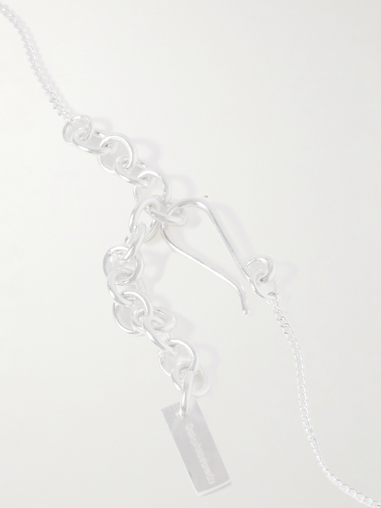 Completedworks Silver-plated Pearl Necklace In Metallic