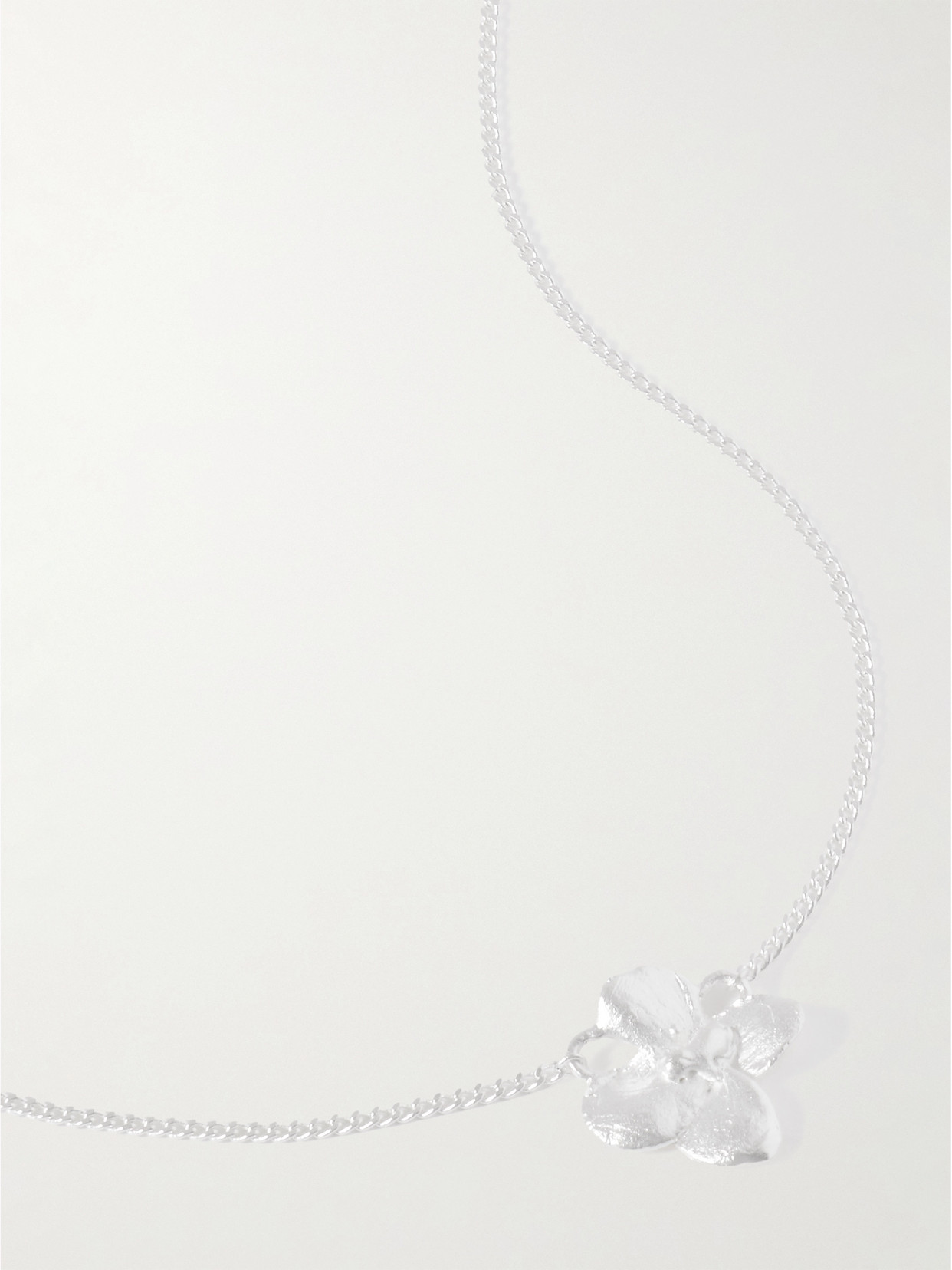 Completedworks Silver-plated Pearl Necklace In Metallic
