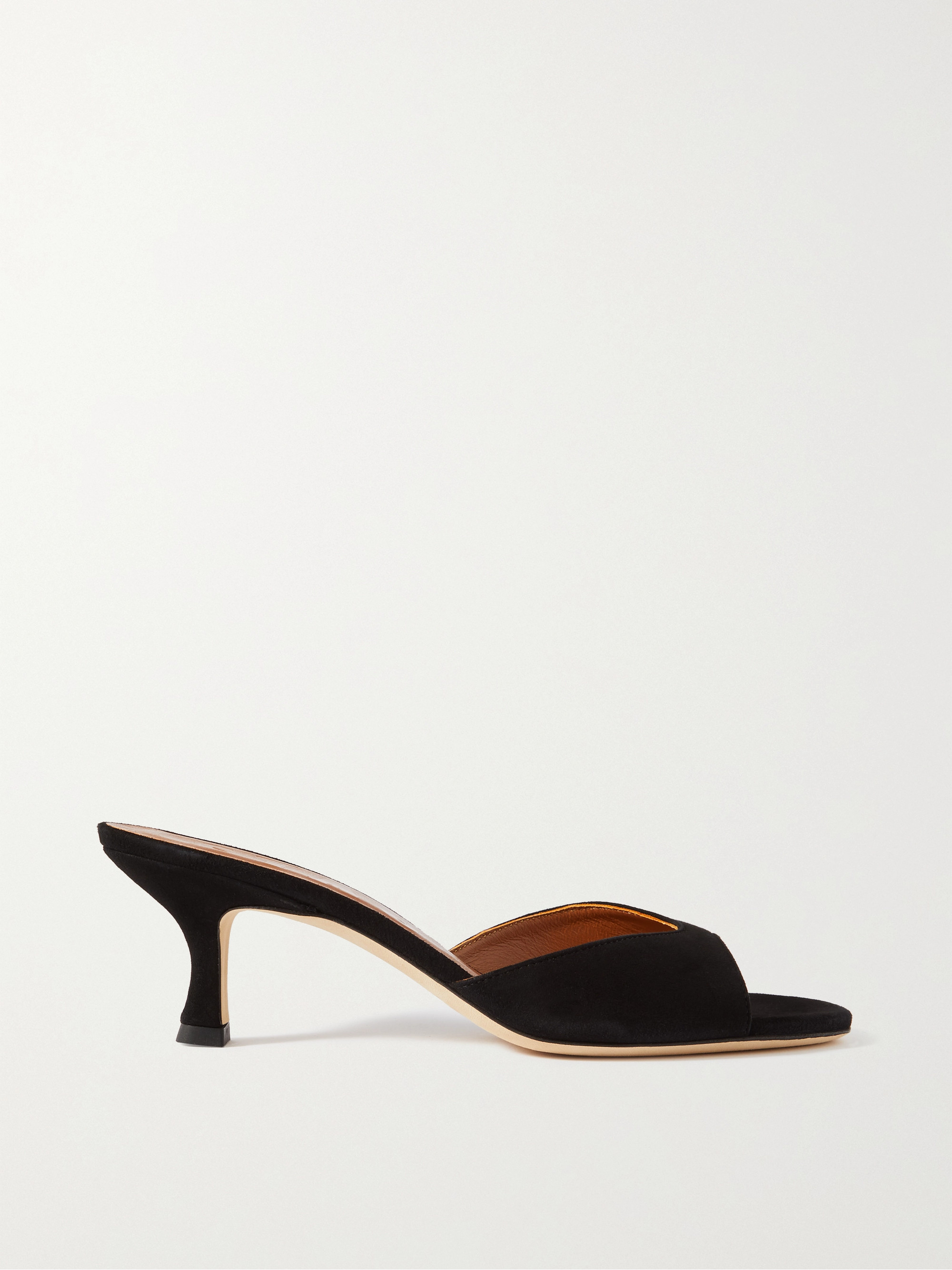 Staud Brigitte suede mules