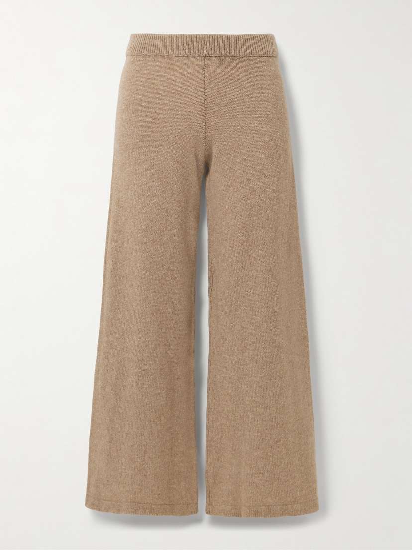 Suzie Kondi Zephyra Cashmere Wide-leg Pants