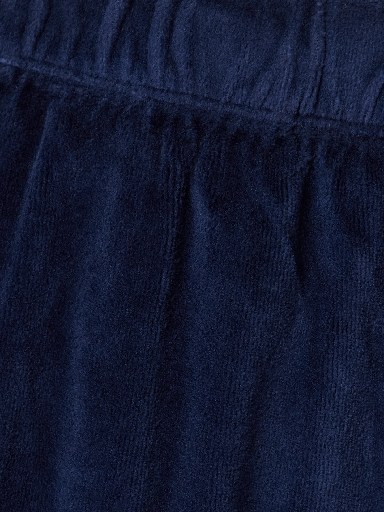 Suzie Kondi Paxos Cotton-blend Velour Tapered Sweatpants In Blue