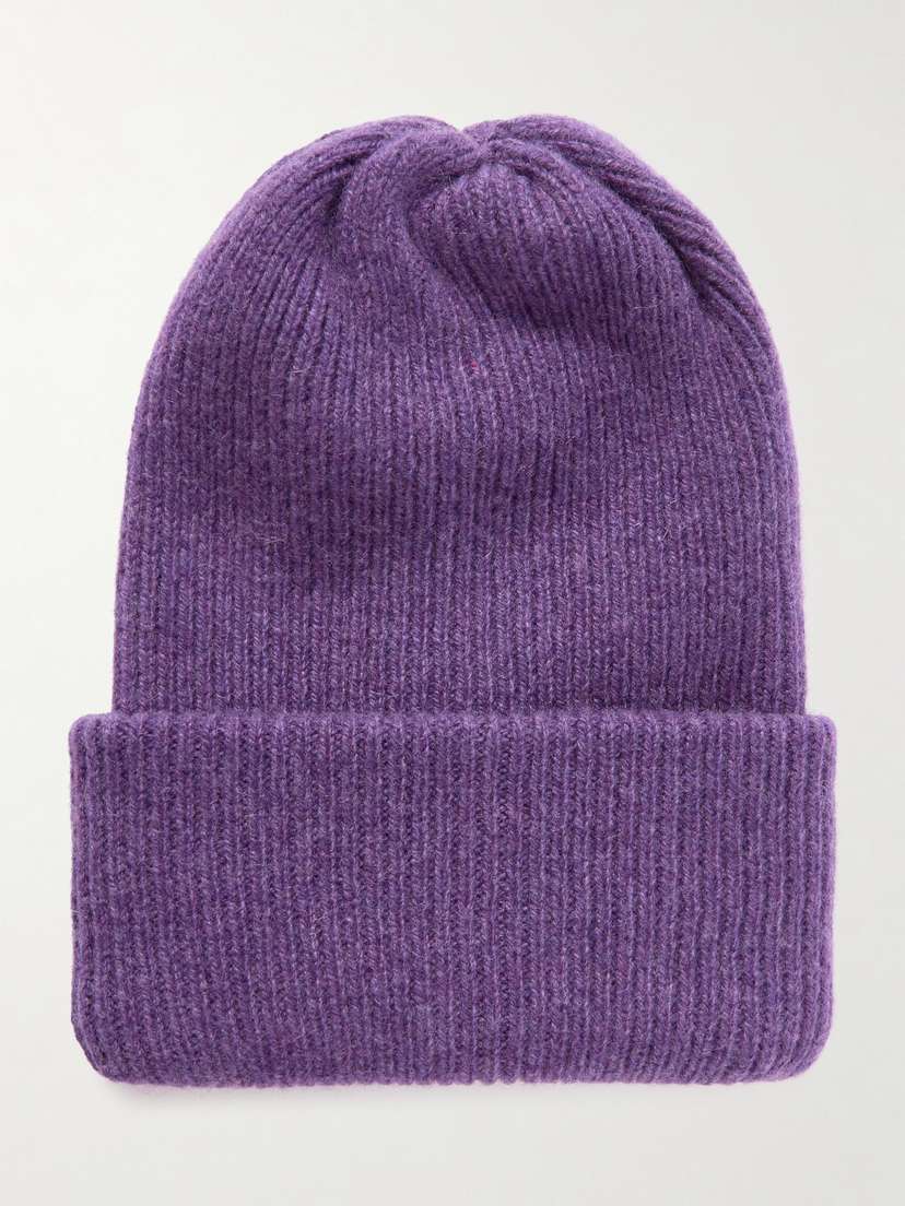 Suzie Kondi Bebe Ribbed Cashmere Beanie