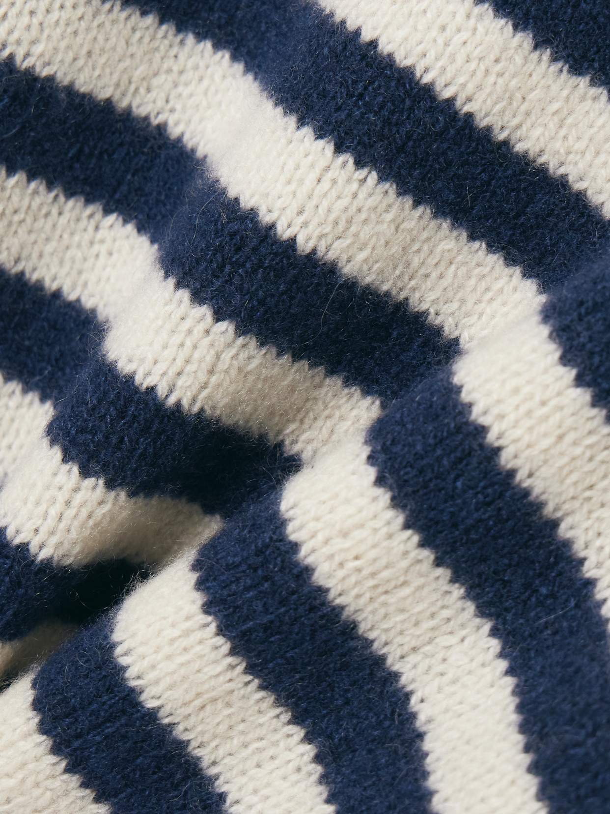 Suzie Kondi Kismet Striped Cashmere Sweater In Blue