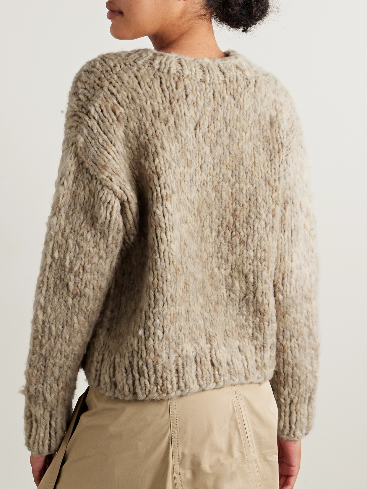 Suzie Kondi Jooshi Cashmere Sweater In Brown