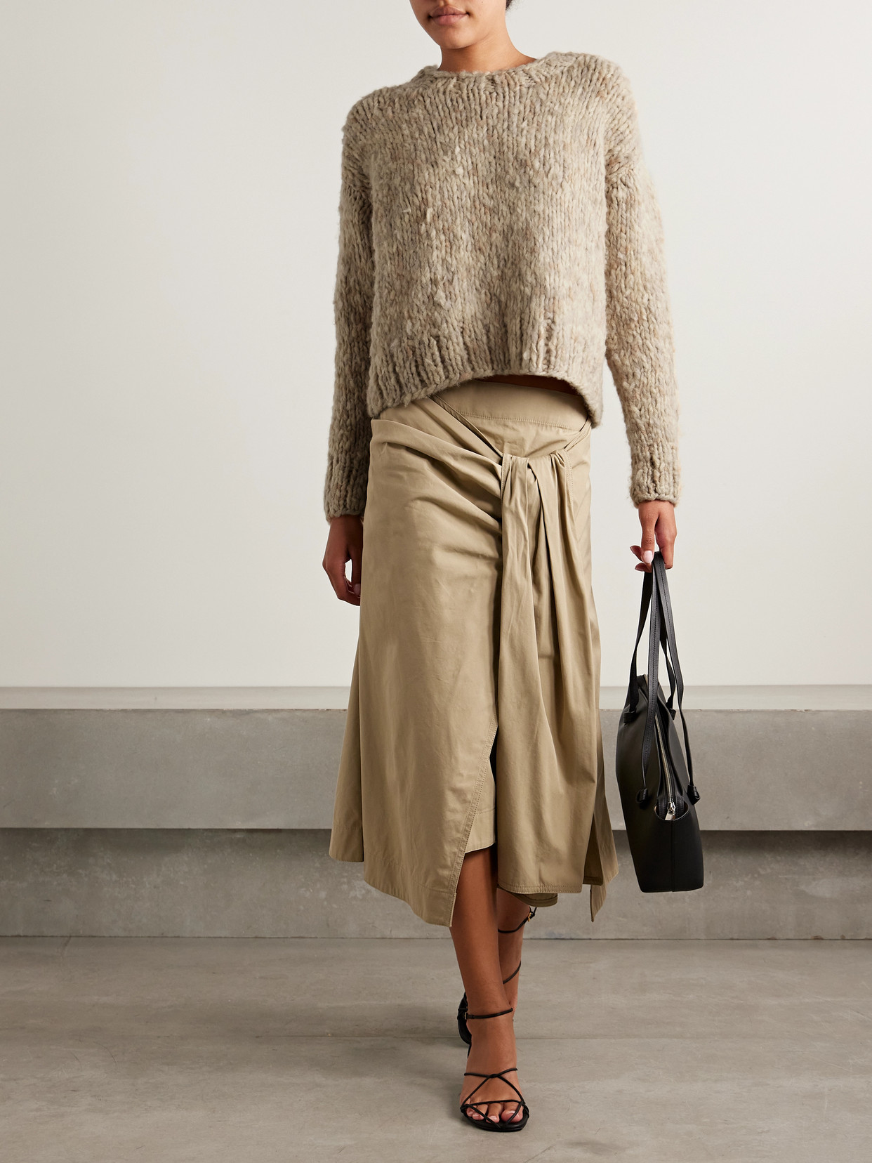 Suzie Kondi Jooshi Cashmere Sweater In Brown