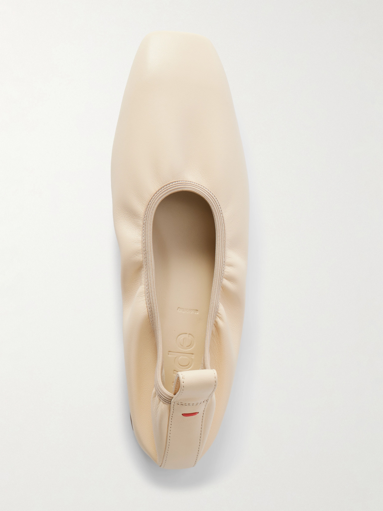 Aeyde Nomi Leather Ballet Flats In Multi