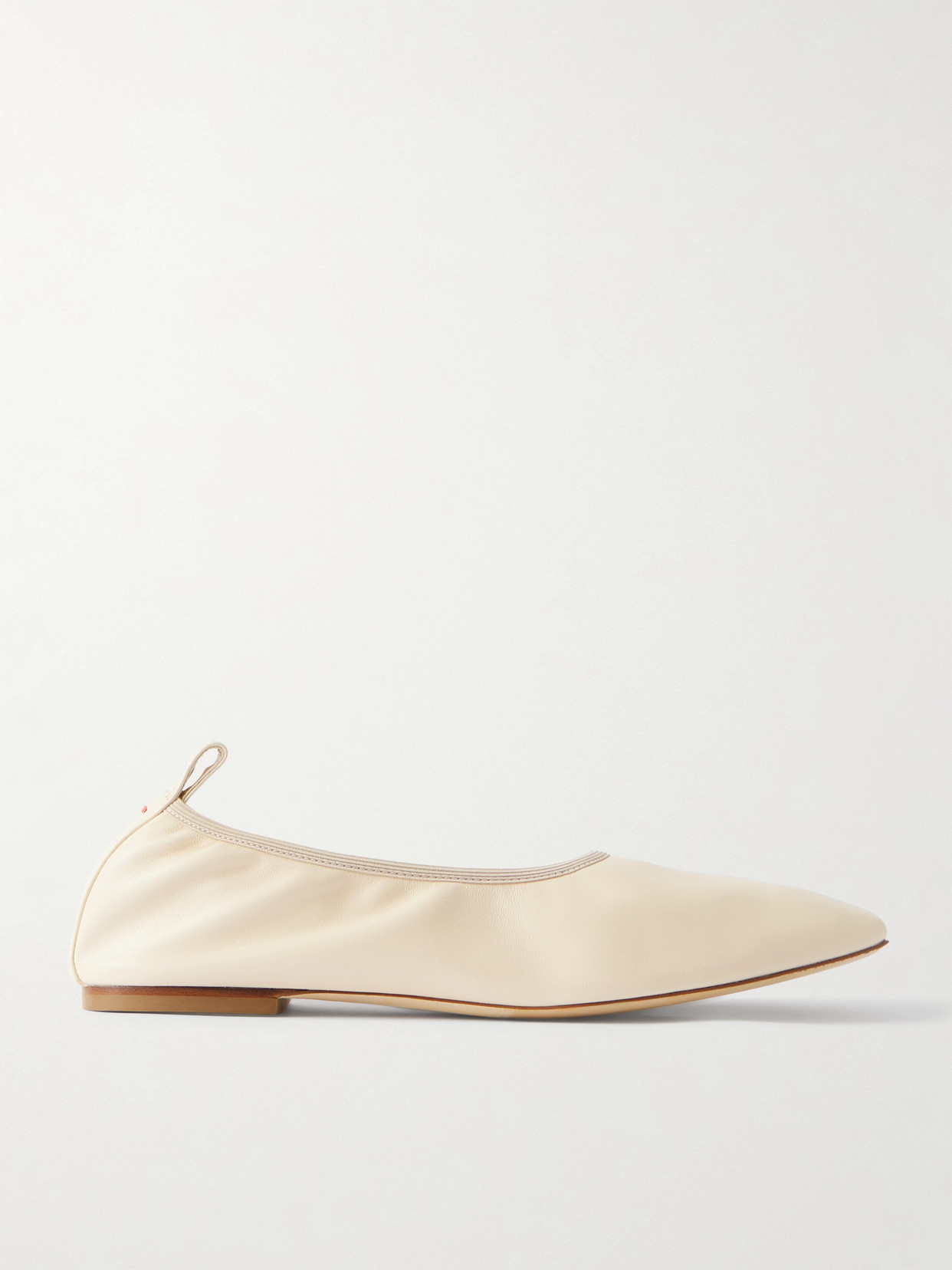 Aeyde Nomi Leather Ballet Flats In Multi