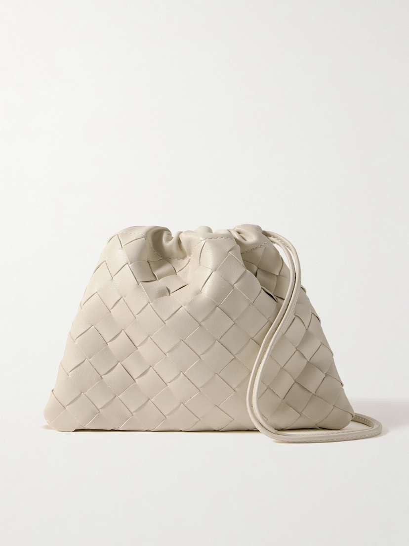 Bottega Veneta Intrecciato Leather Pouch