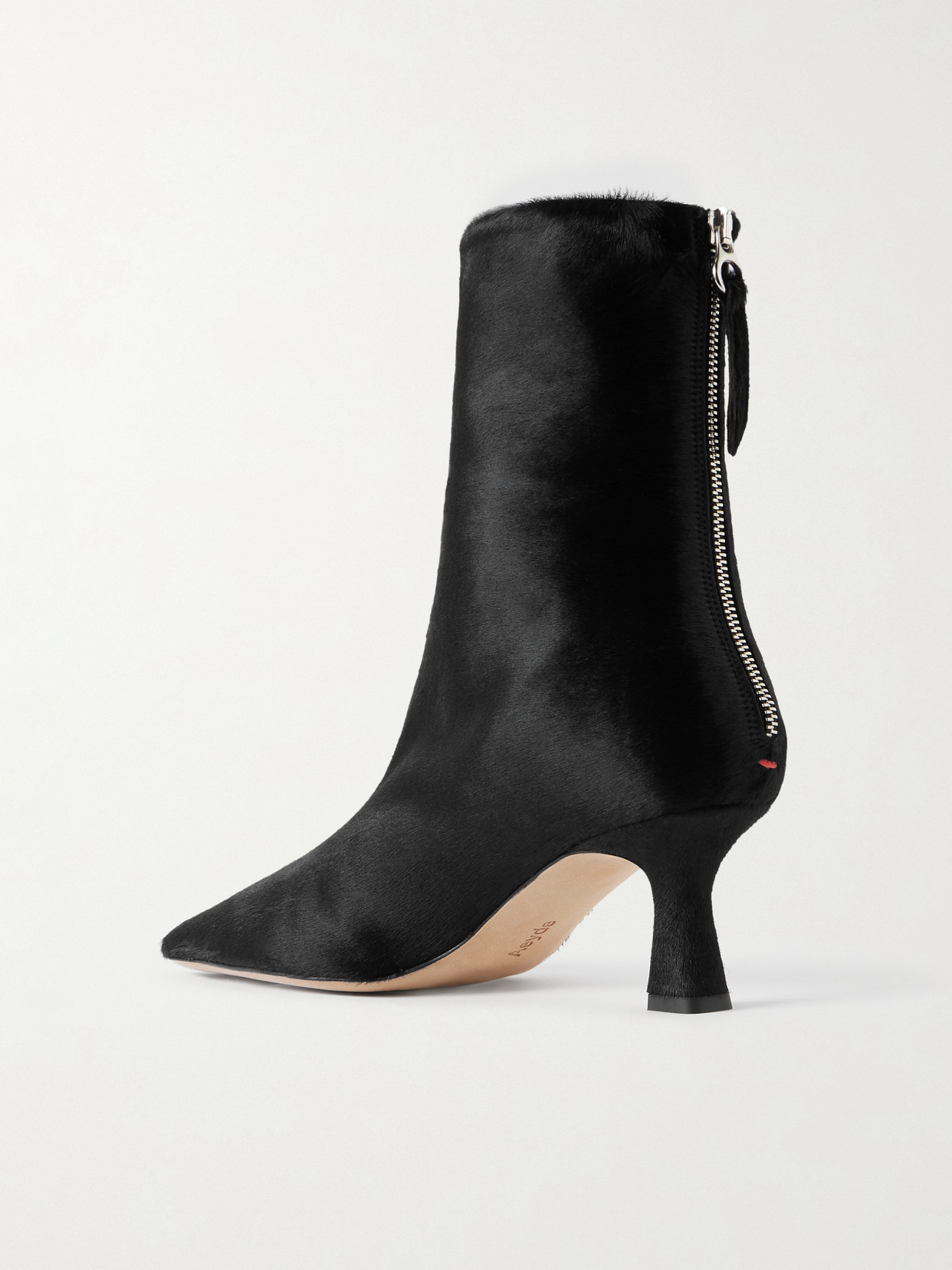 Elina Pony Ankle Boots