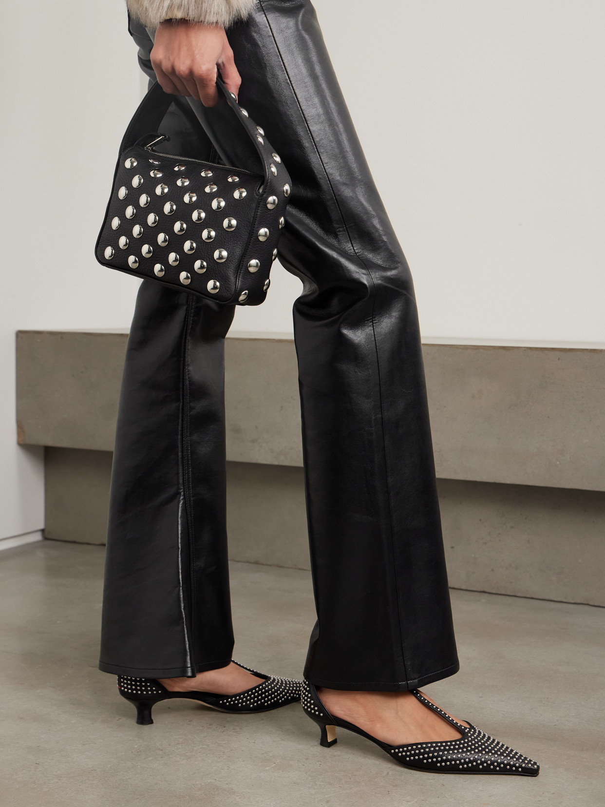 Liz Studded Pumps