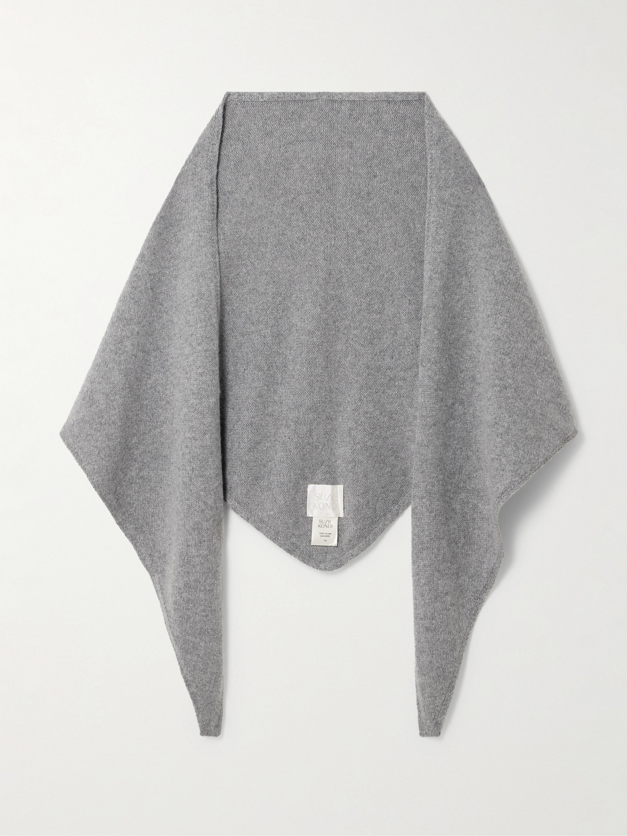 Suzie Kondi Lovey Cashmere Scarf In Brown