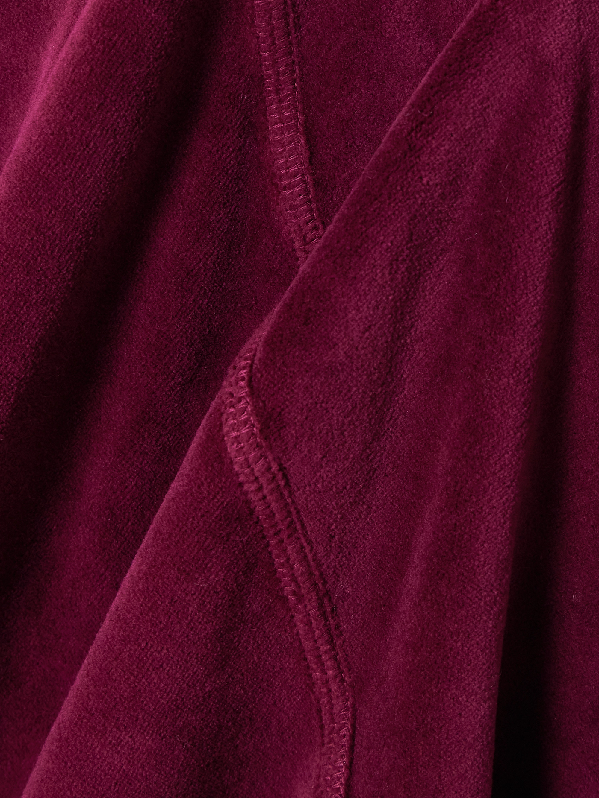 Suzie Kondi Samos cotton-blend velour sweatshirt