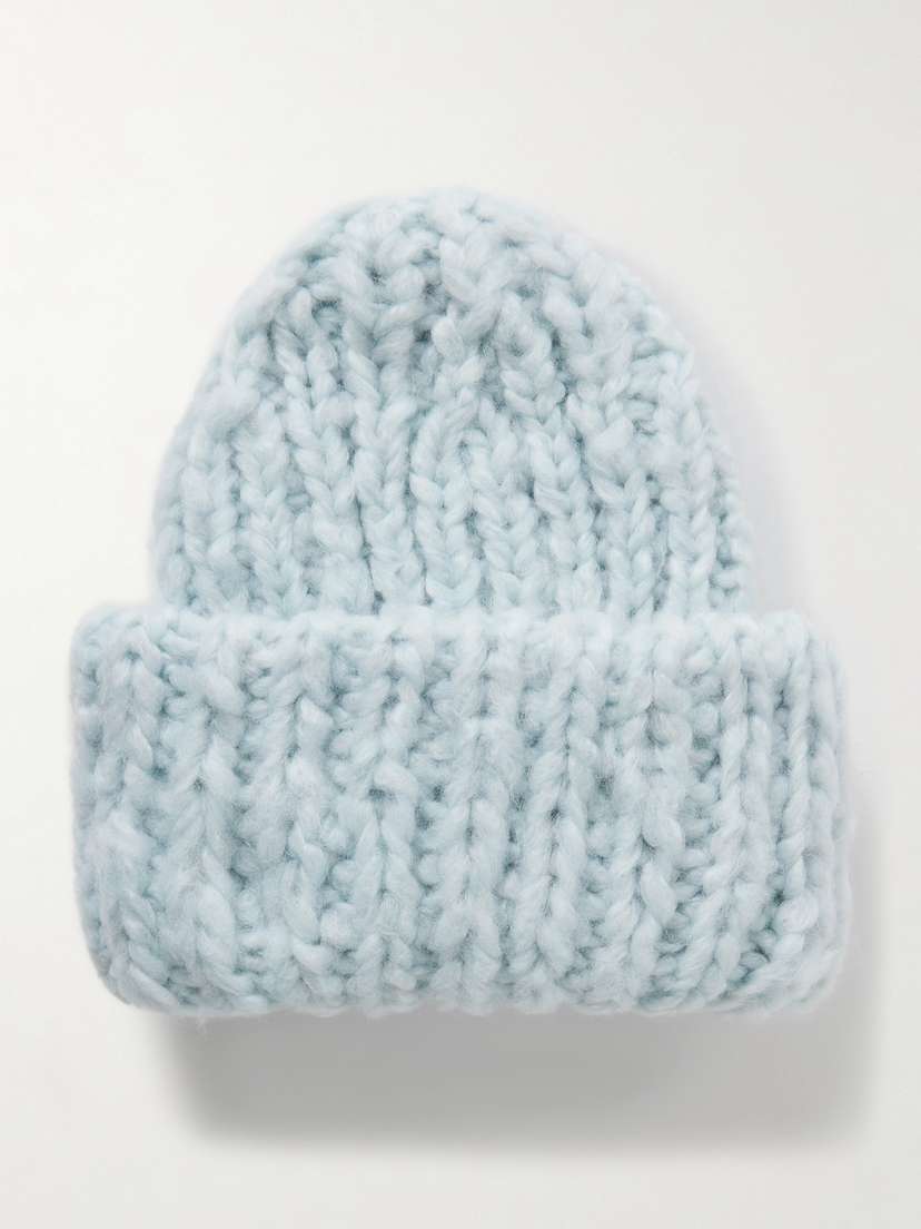 Suzie Kondi Lumi Ribbed Cashmere Beanie