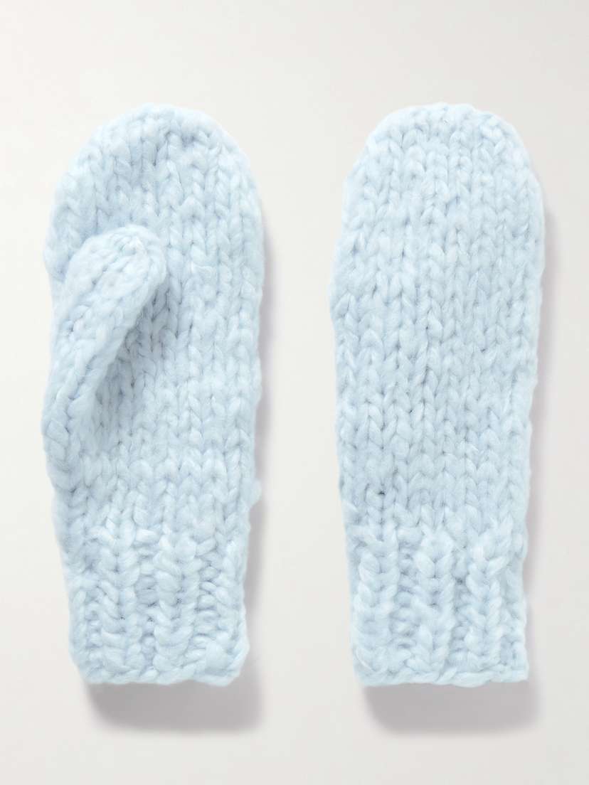 Suzie Kondi Mire Ribbed Cashmere Mittens