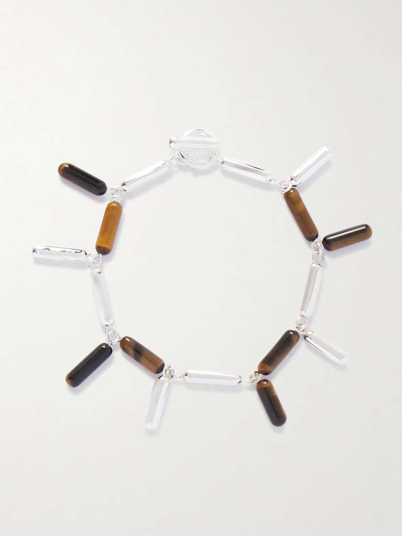 Uncommon Matters Catkin Silver Tiger's Eye Bracelet