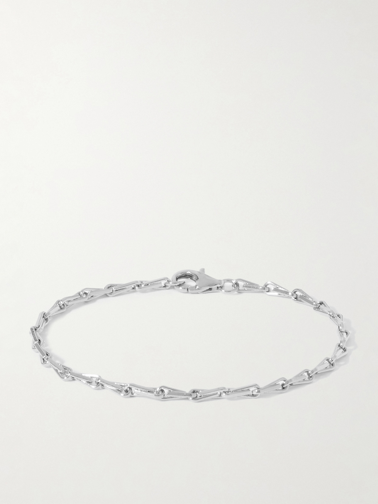Laura Lombardi Corre Platinum-plated Bracelet In Metallic