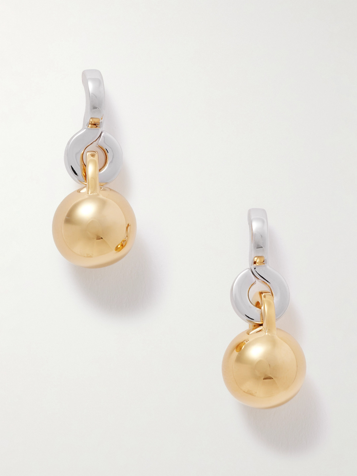 Laura Lombardi Gioca Silver- And Gold-plated Earrings
