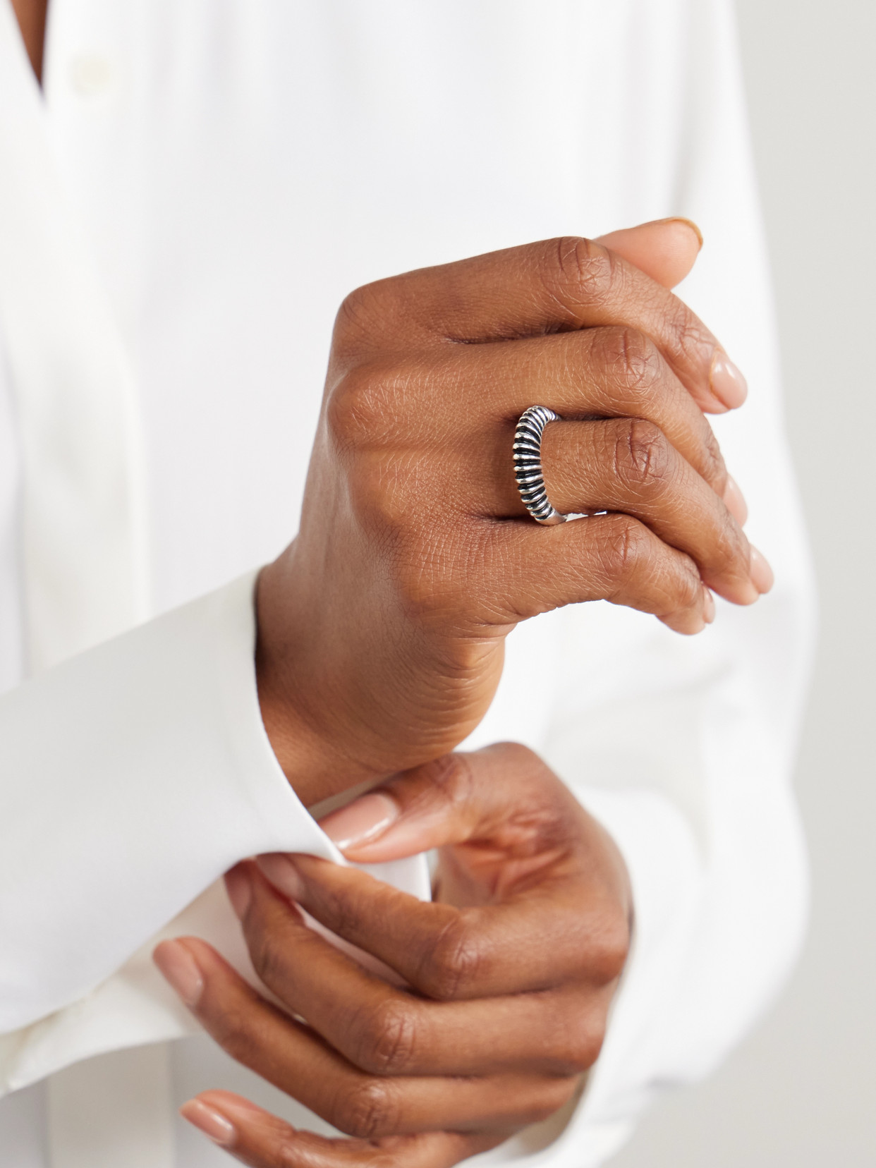 Agmes Bertrand Recycled Sterling Silver Ring