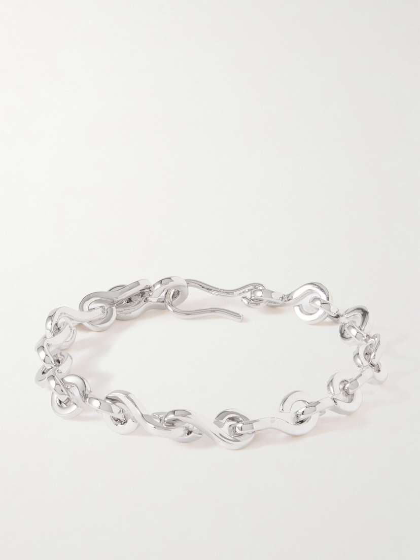 Laura Lombardi Nuova Rhodium-plated Bracelet