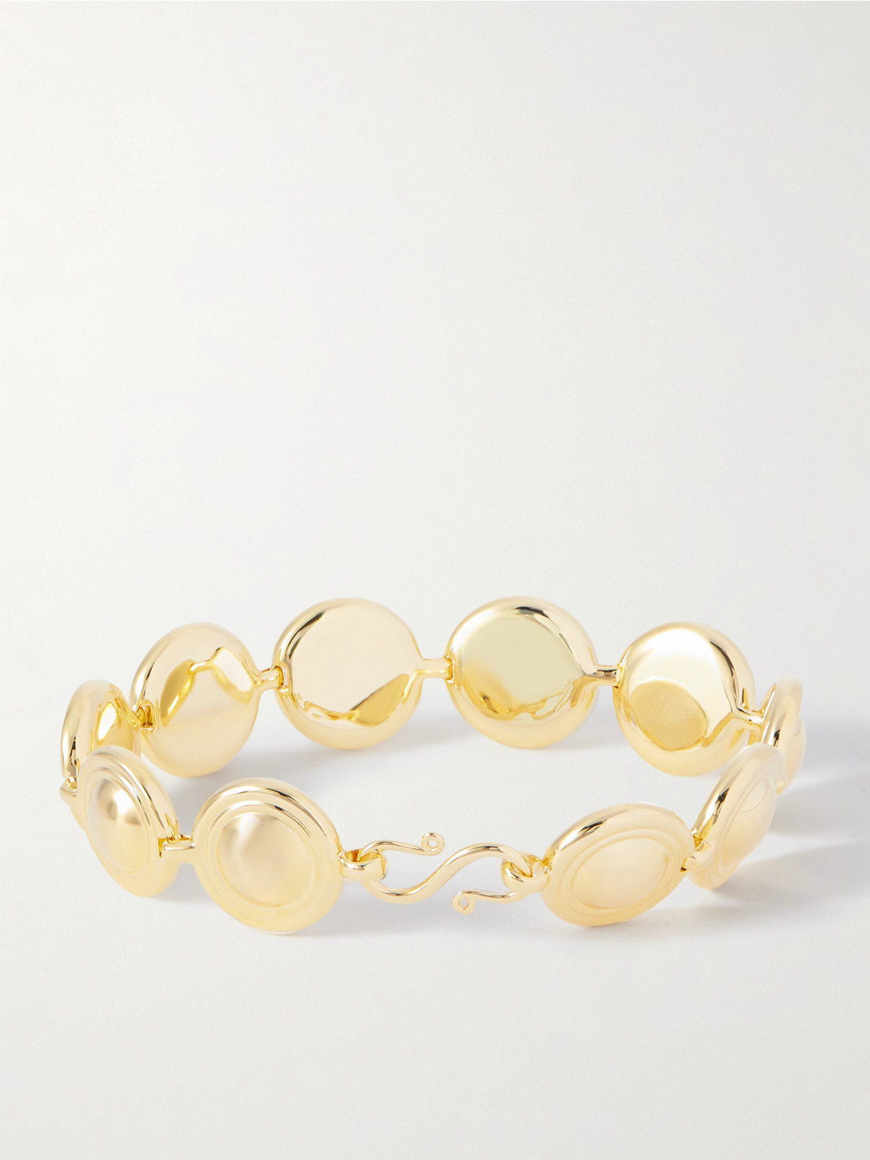 Lie Studio The Liv Gold-plated Bracelet In Gold