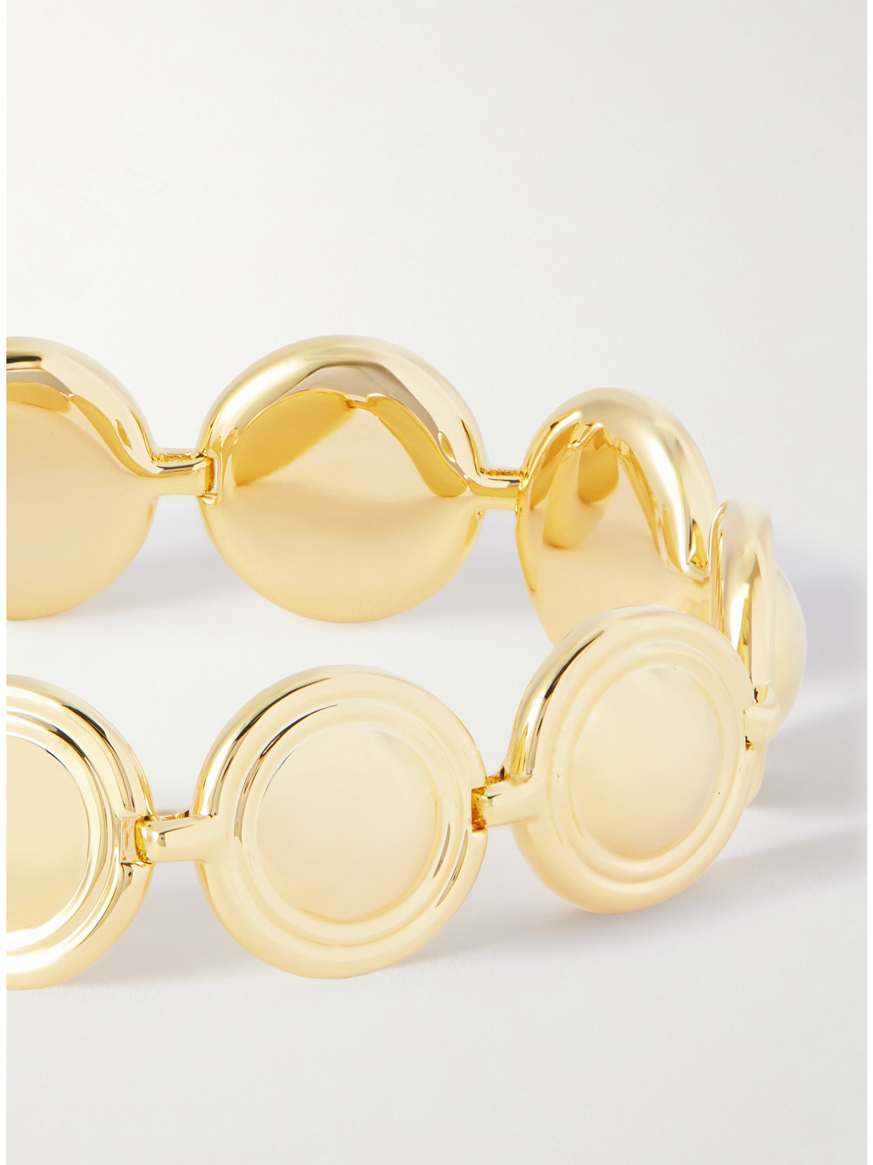 Lie Studio The Liv Gold-plated Bracelet In Gold