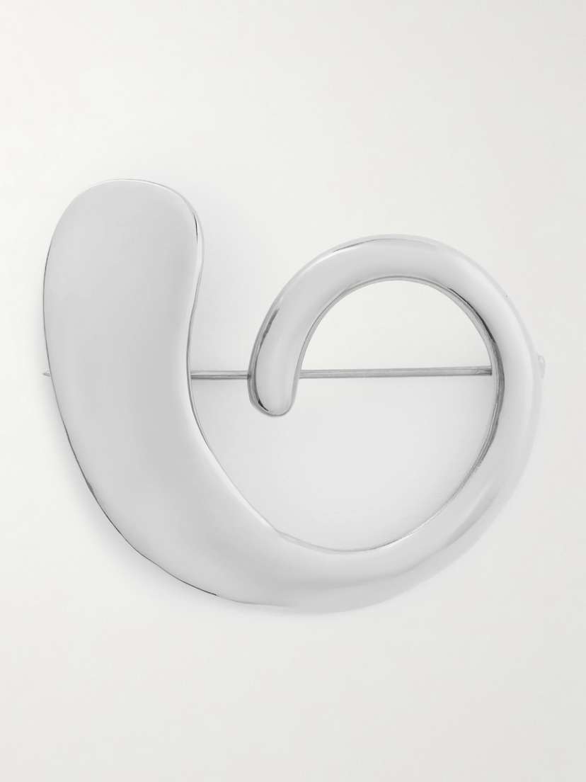 AGMES Marta Recycled Sterling Silver Brooch