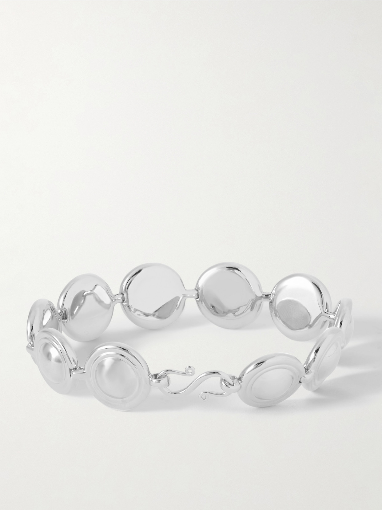 Lie Studio The Liv Silver-plated Bracelet In Silver
