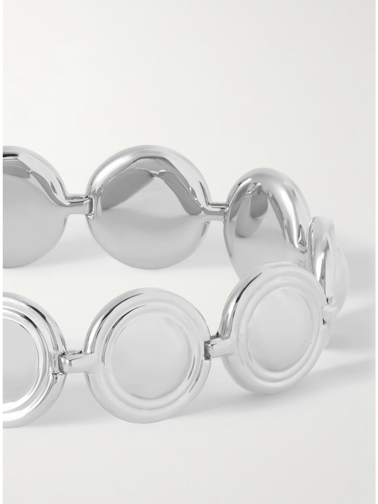 Lie Studio The Liv Silver-plated Bracelet In Silver