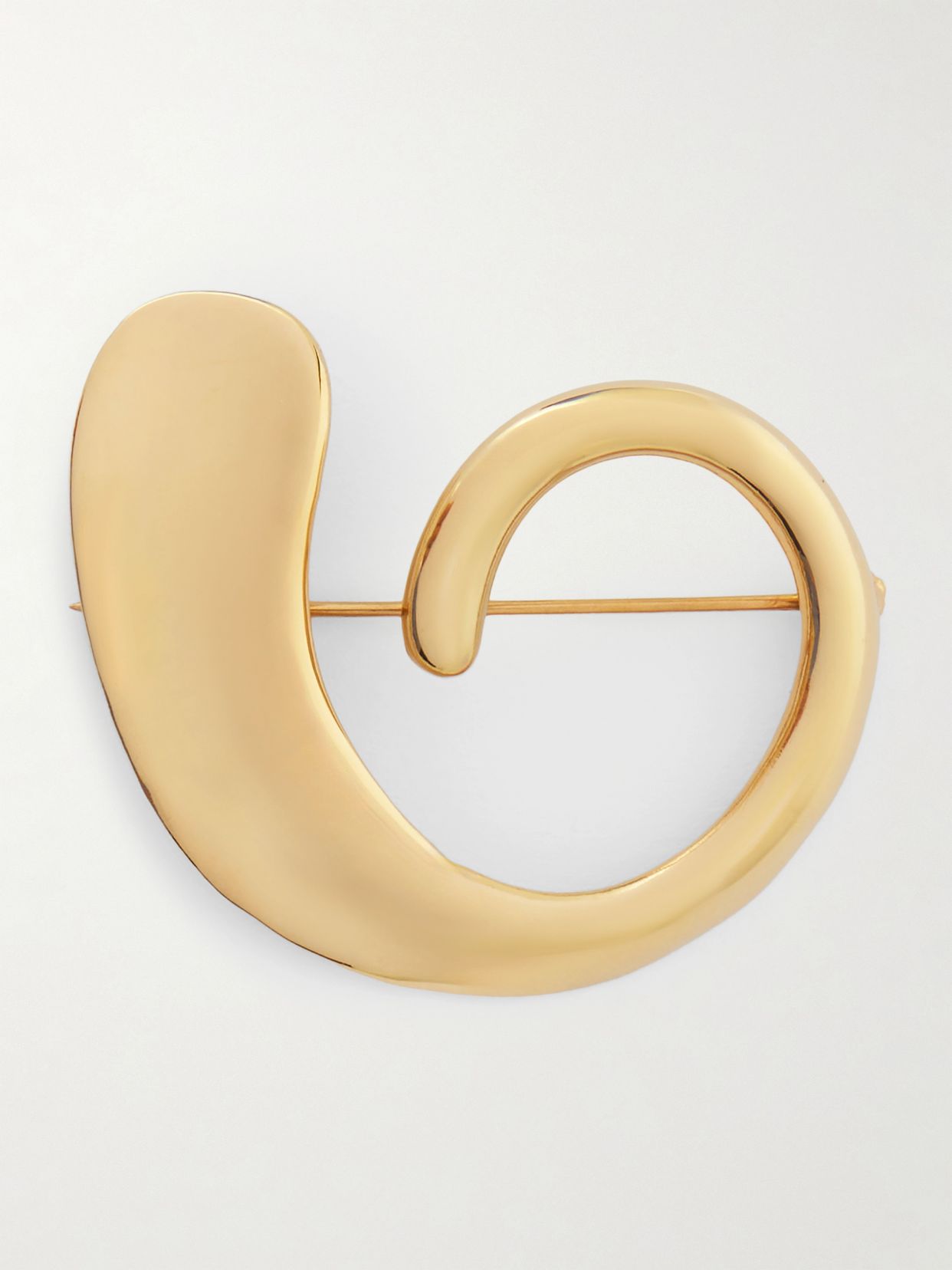 Marta recycled gold vermeil brooch