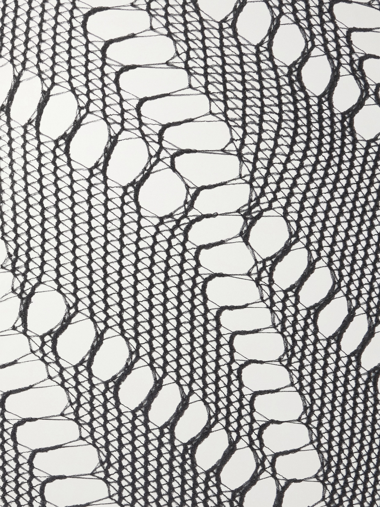 Gabriela Hearst Zapata Fishnet Tights In Black