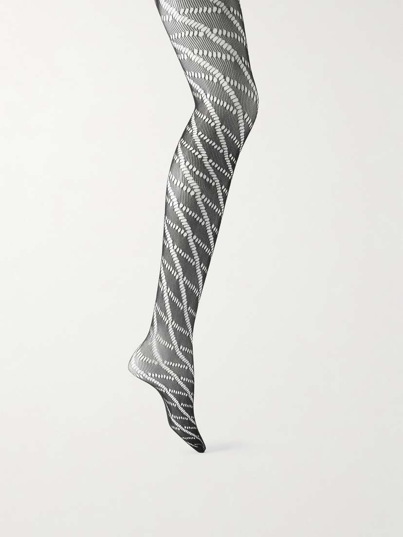 Gabriela Hearst Zapata Fishnet Tights