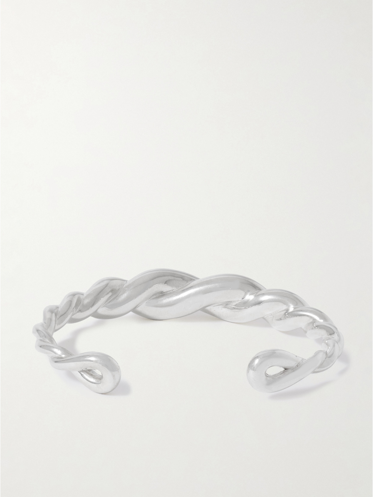 Loren Stewart Linaea Sterling Silver Bracelet In Metallic