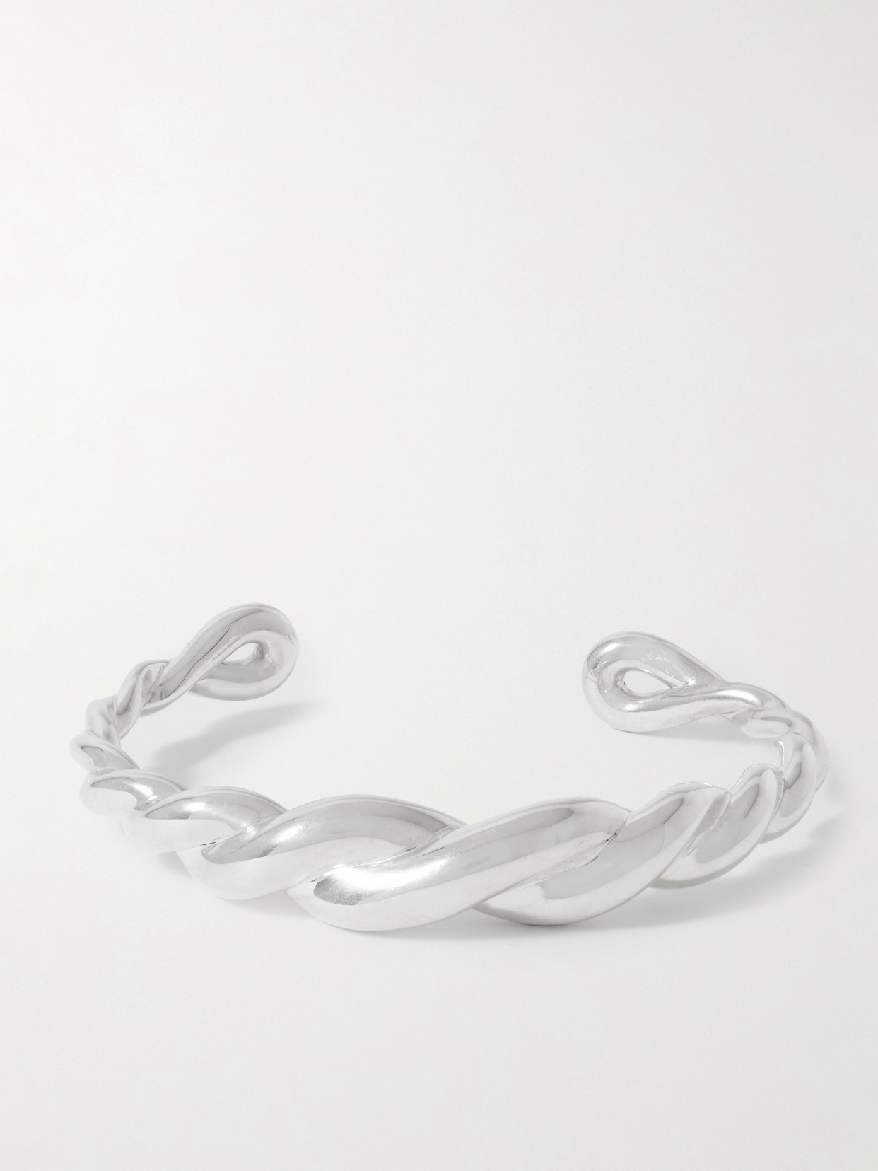 Loren Stewart Linaea Sterling Silver Bracelet In Metallic