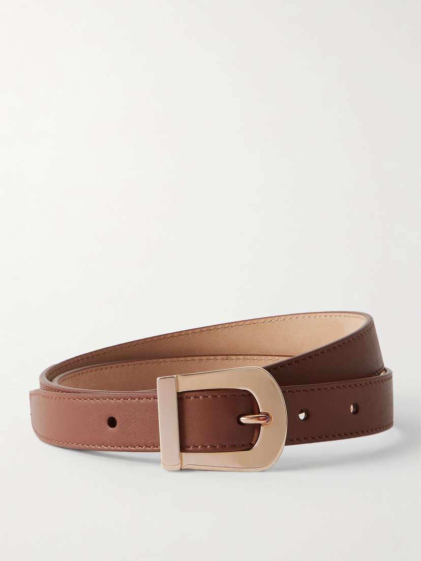 Gabriela Hearst Marija Leather Belt