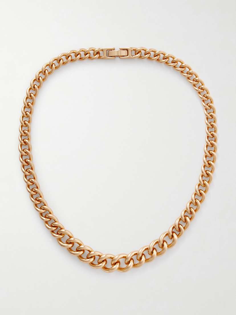 Roxanne Assoulin The Graduated Gold-tone Necklace