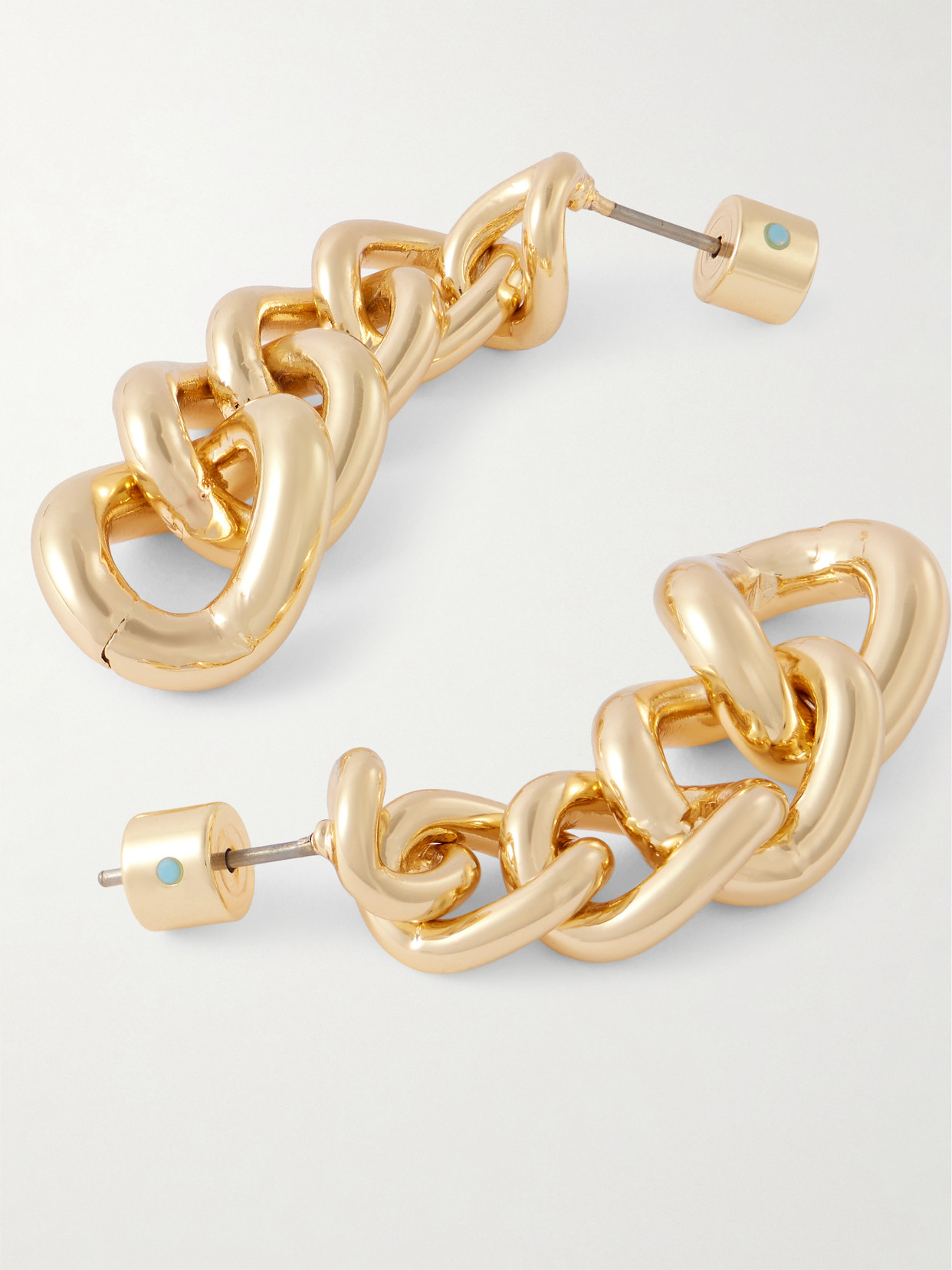 Roxanne Assoulin The Graduated Gold-tone Earrings In Gold