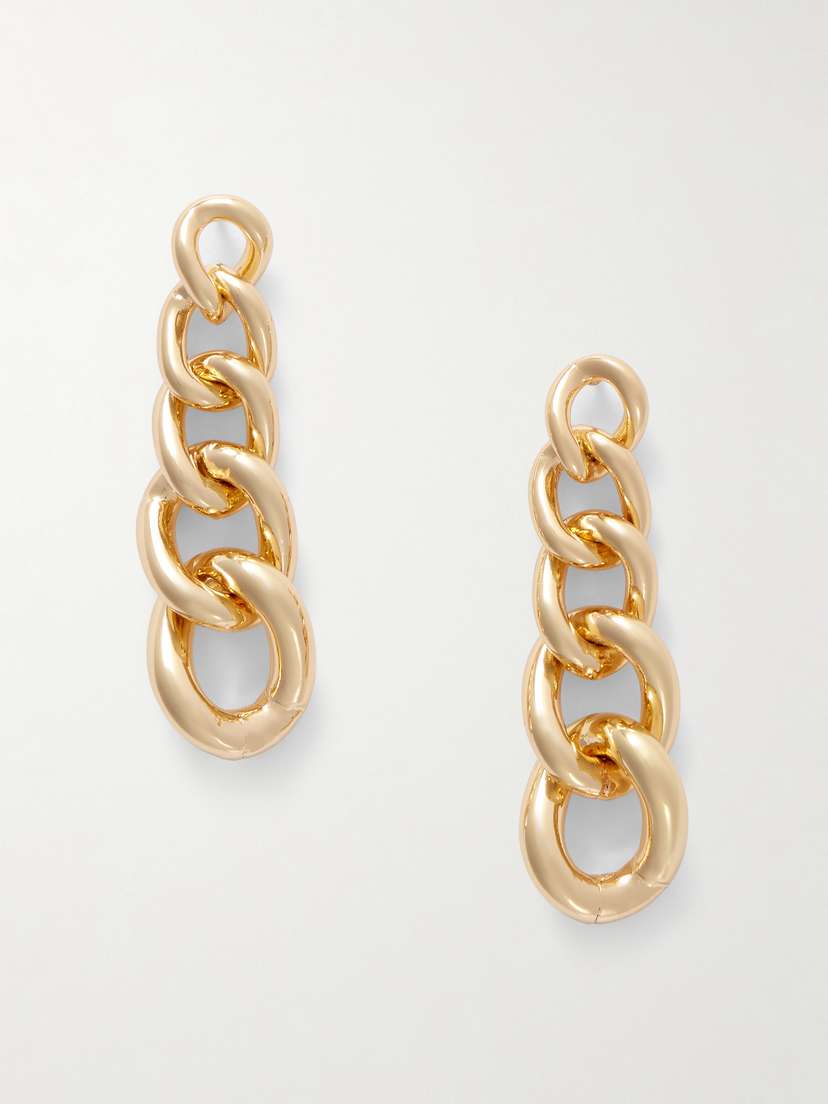 Roxanne Assoulin The Graduated Gold-tone Earrings