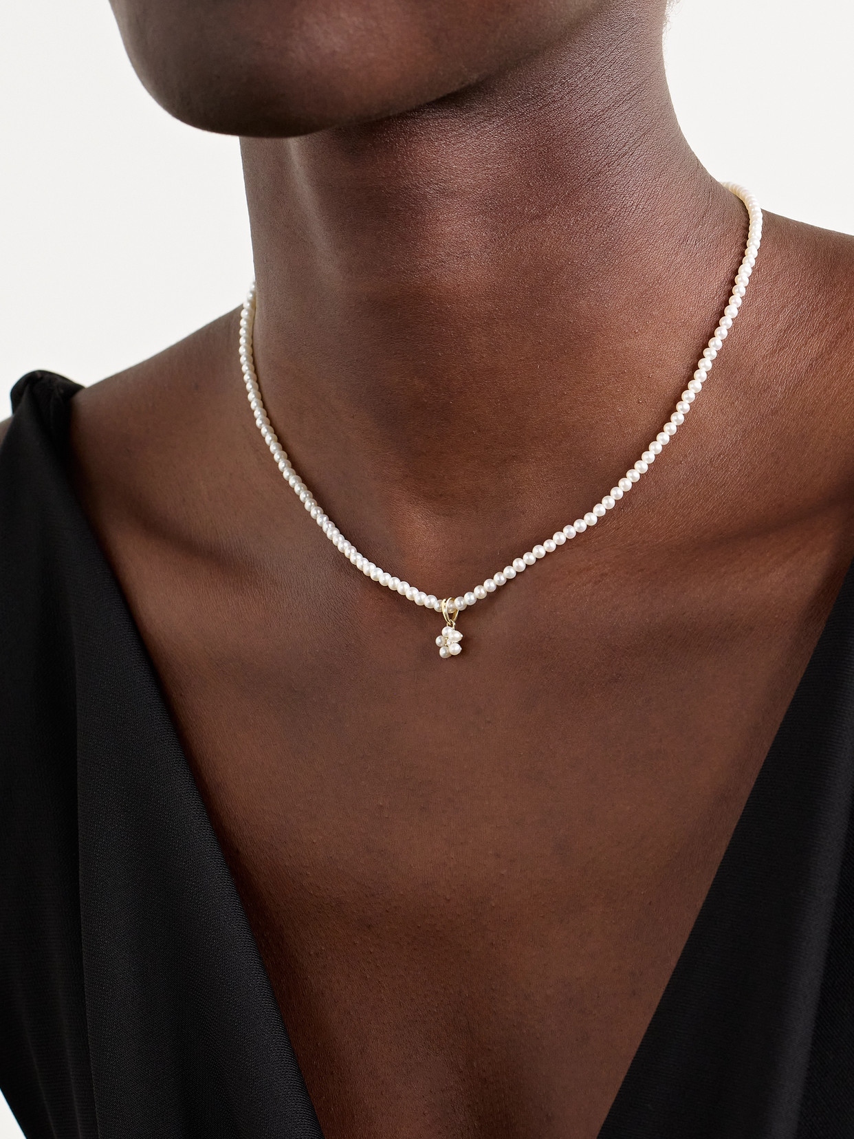Mizuki 14-karat Gold, Pearl And Diamond Necklace
