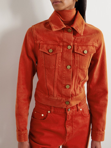 Gabriela Hearst Bronte recycled-denim jacket